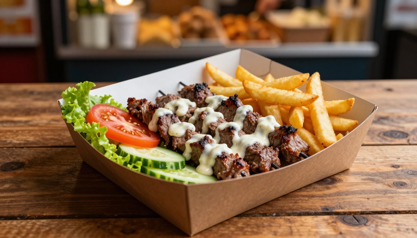 Ile kalorii ma kebab box z frytkami