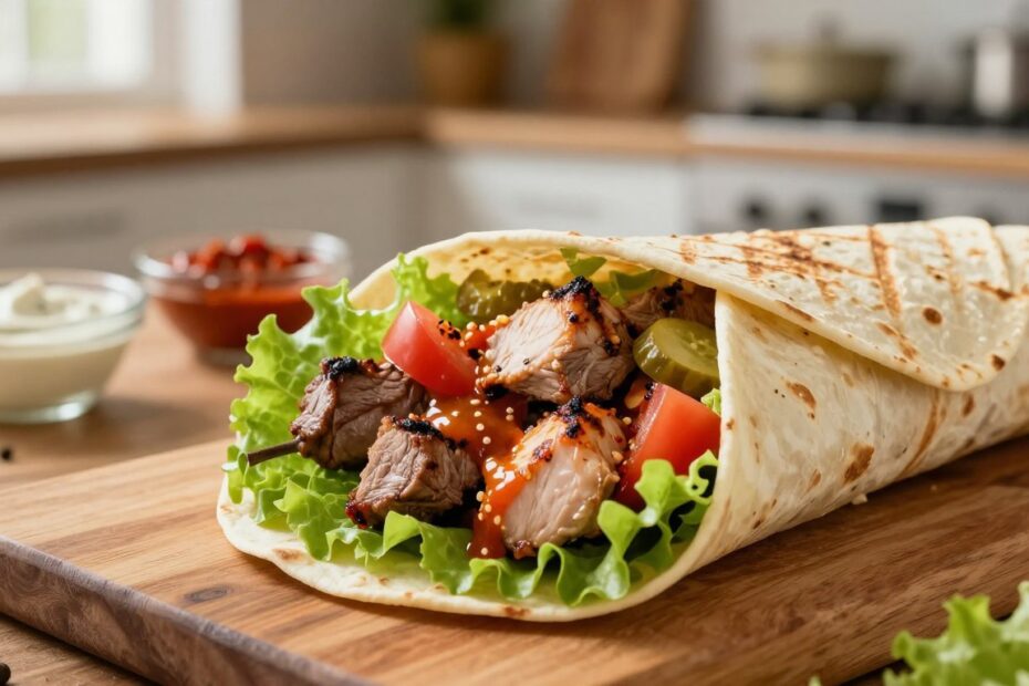 Ile kalorii ma kebab w tortilli