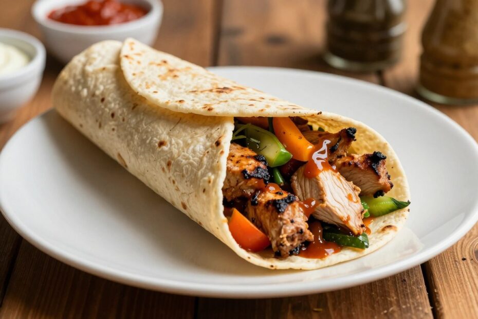 Ile kcal ma kebab w tortilli z kurczakiem