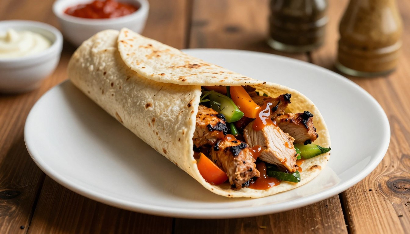 Ile kcal ma kebab w tortilli z kurczakiem
