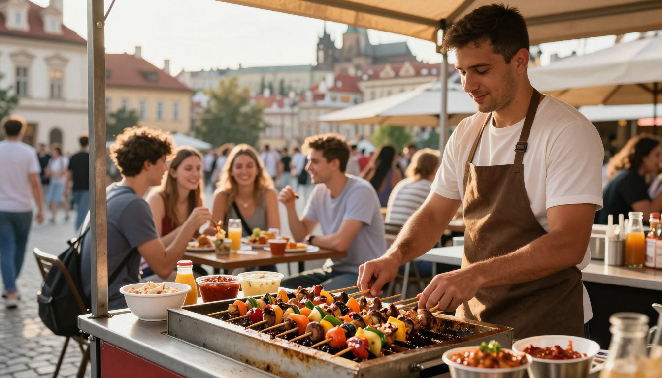 Ile kosztuje kebab w Czechach