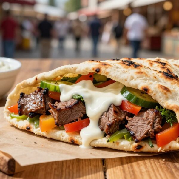 Kebab lawasz – co to