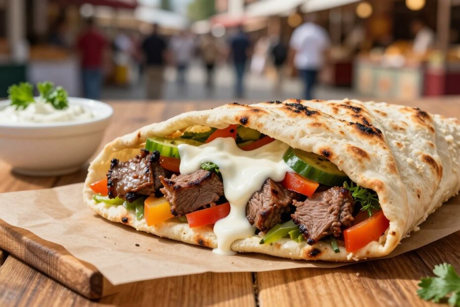 Kebab lawasz – co to